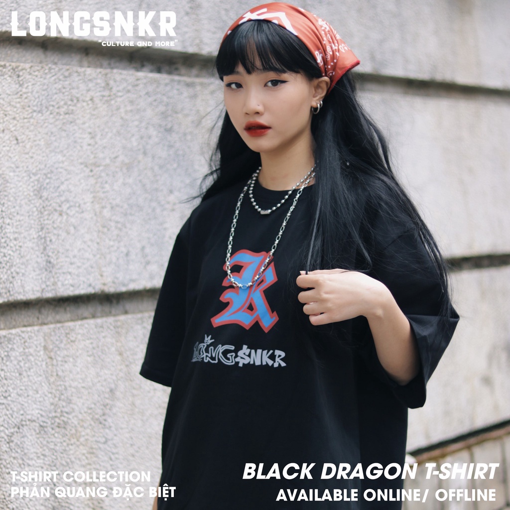 _T-shirt Sneaker Zone Dragon Version- áo thun phản quang form Oversize, Longsnkr Streetwear