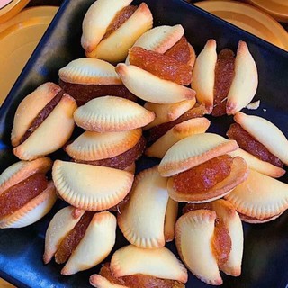 Bánh quy sò kẹp khóm thái lan - hũ 350g - ăn vặt