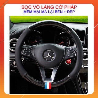[ĐẸP] Bọc Vô Lăng Cờ Pháp Cao Cấp, Siêu Êm Ái Cho Người Dùng, Dành Cho Các Xe Có Cần Lái Size 38 Siêu Tiện Lợi Và Đẹp