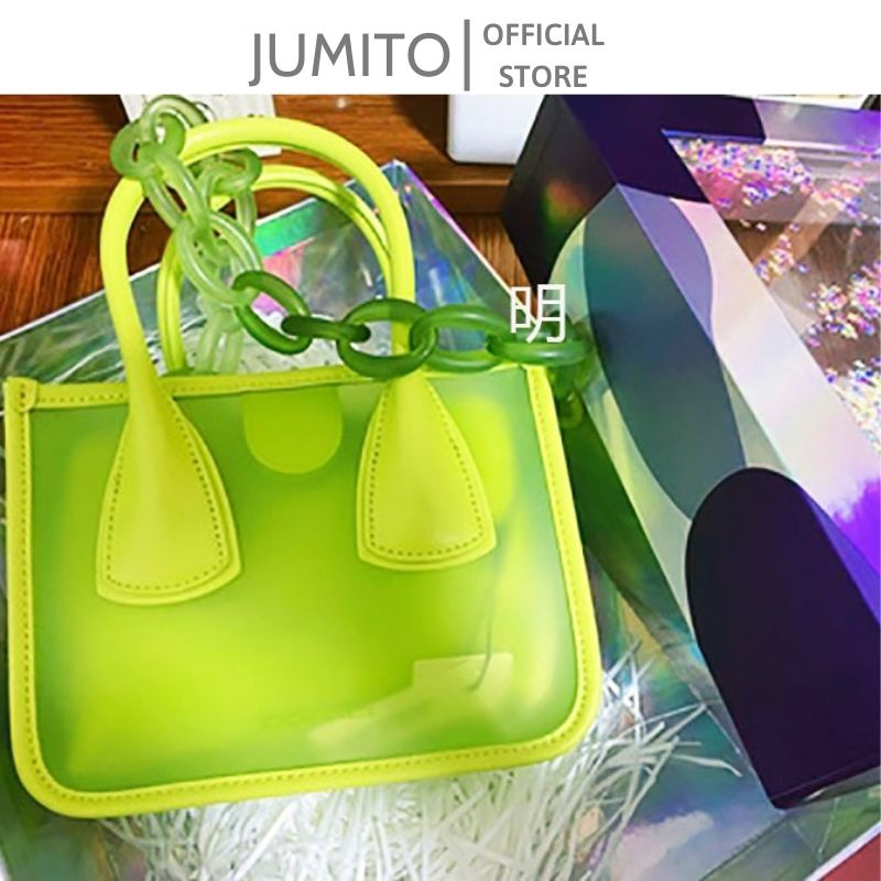 Túi xách nữ đeo chéo cầm tay dây xích trong 2 in 1 hàng Quảng Châu JUMITO SD1200