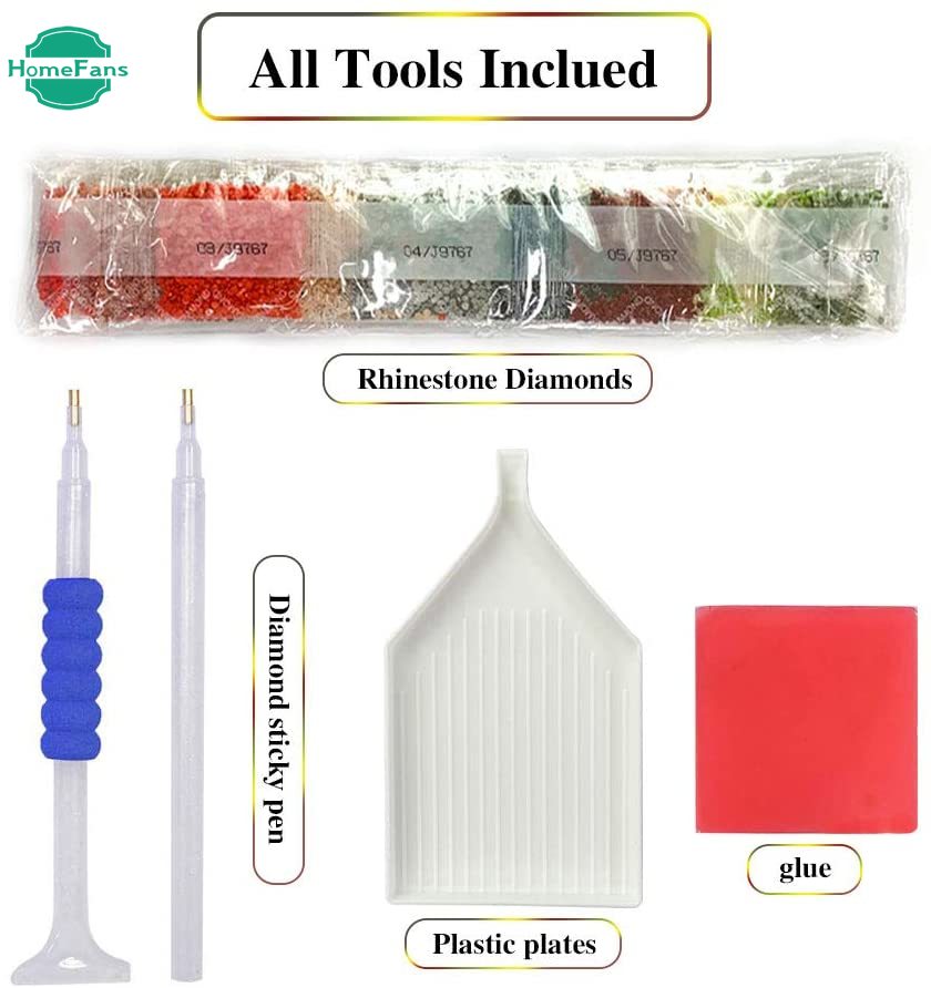 Bộ Tranh Đính Đá 5d Tự Làm Hình Phong Cảnh Bãi Biển Dễ Thương (30X40Nch)