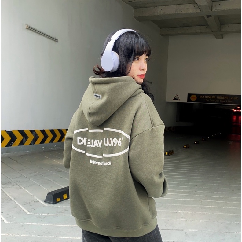 Áo hoodie zip DEJAVU.196 basic - Color pack