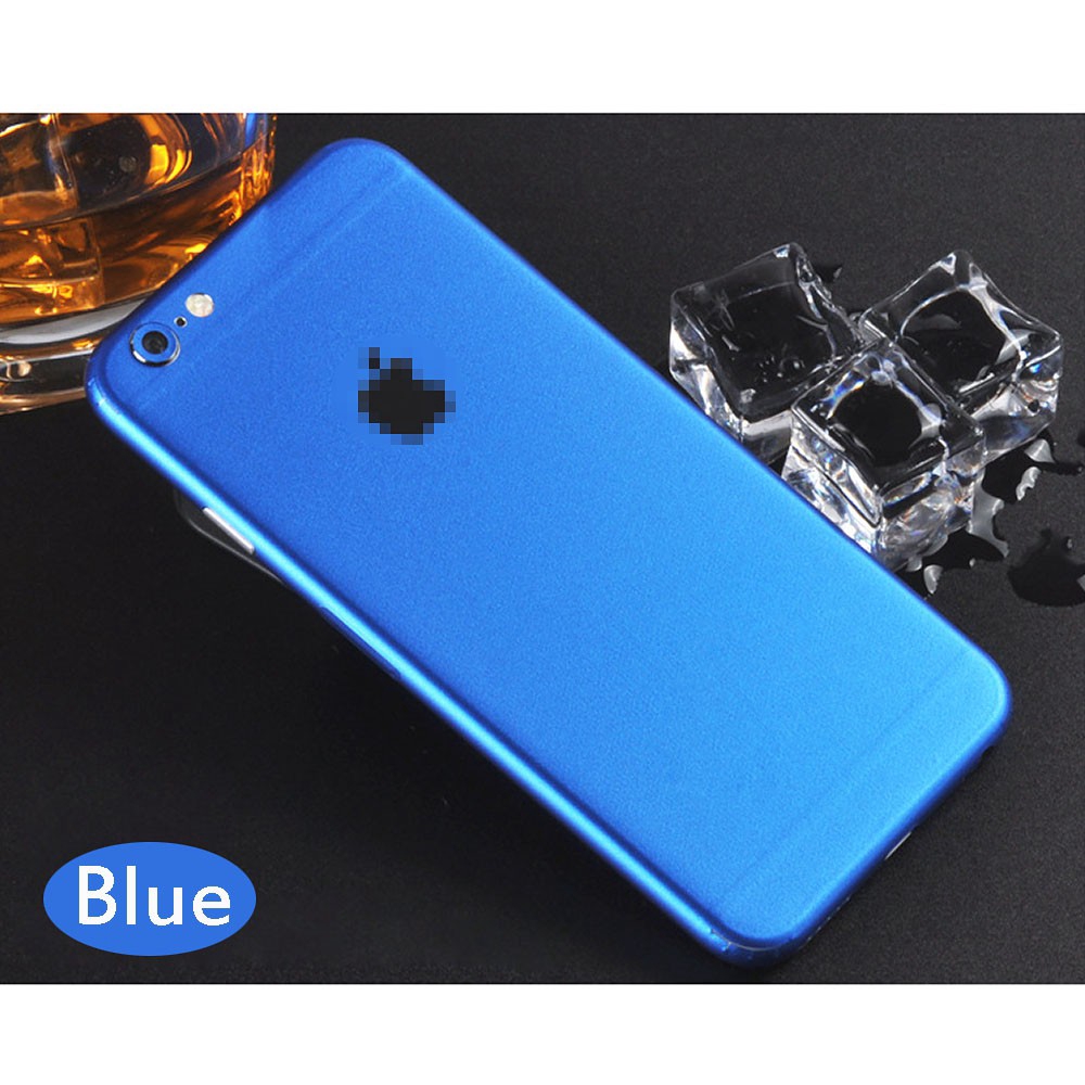 Full Body Candy Color Decal Sticker Wrap Skin Case Ice Film For iphone 6 6s 7 8 plus X XS XR XS MAX