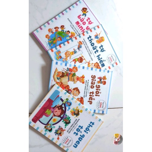 Trọn bộ full4Q. Kỹ năng SỐNG cho trẻ thật ý nghĩa