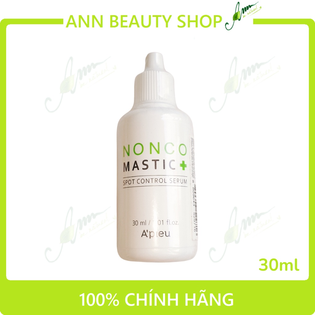 Tinh Chất Kiểm Soát Dầu, Giảm Mụn A’pieu Nonco Mastic Spot Control Serum 30ml
