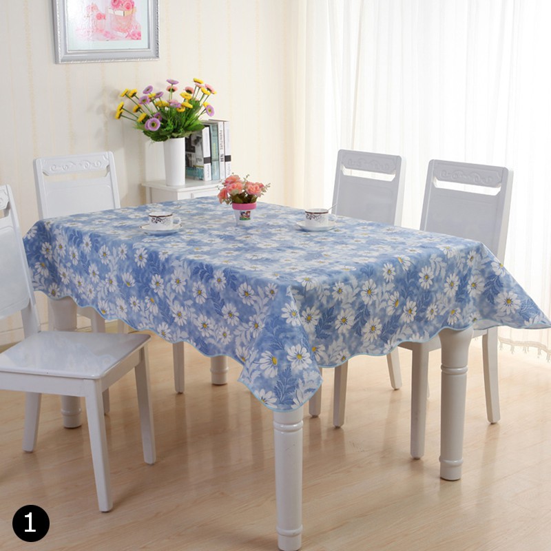 ⚡Còn hàng⚡ Khăn trải bàn nhựa PVC chống thấm nước 106*152cm