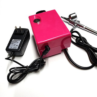 Máy phun màu mini Airbrush - Mini airbrush makeup beauty system - Máy phun sơn mini
