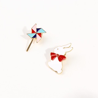 Huy hiệu hình con thỏ Hubeshop