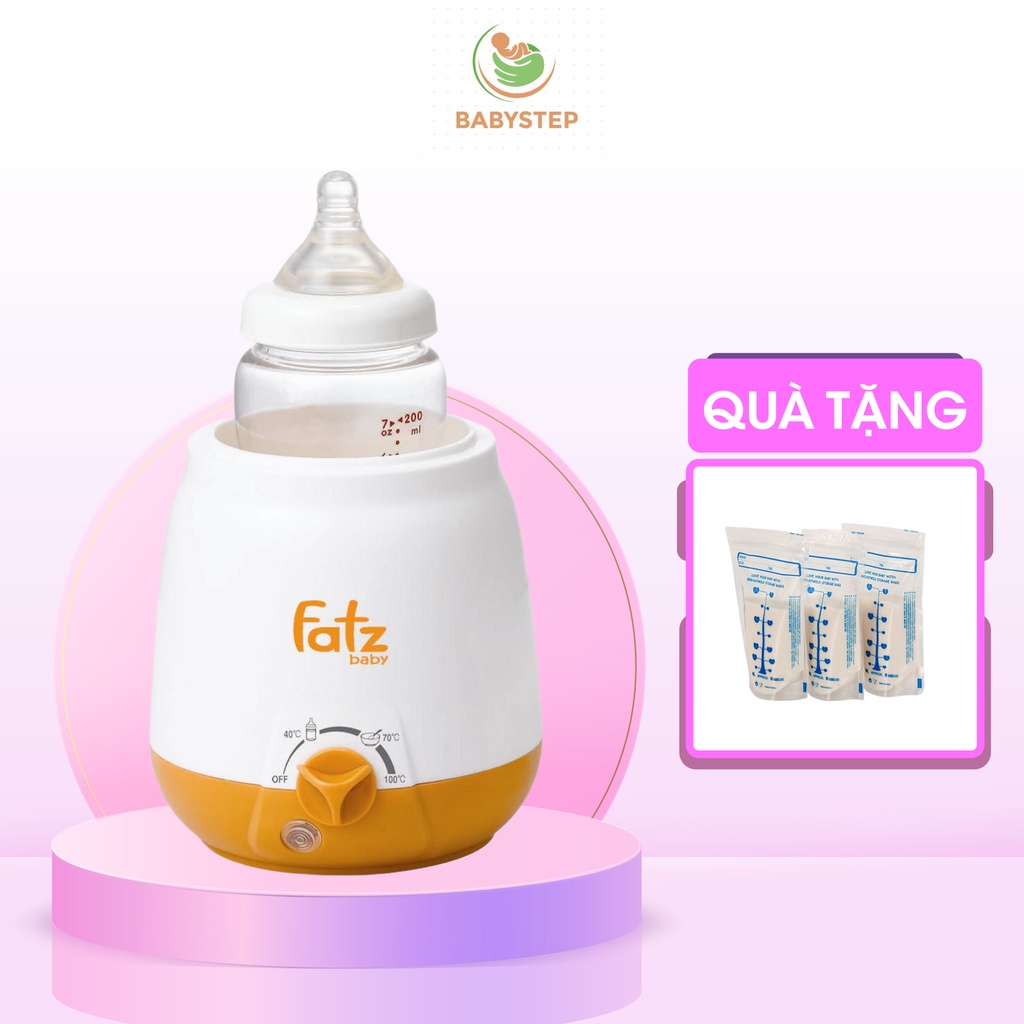 Máy hâm sữa Fatz Baby FB3003SLsiêu tốc 3 chức năng hâm nóng, giữ ấm, tiệt trùng