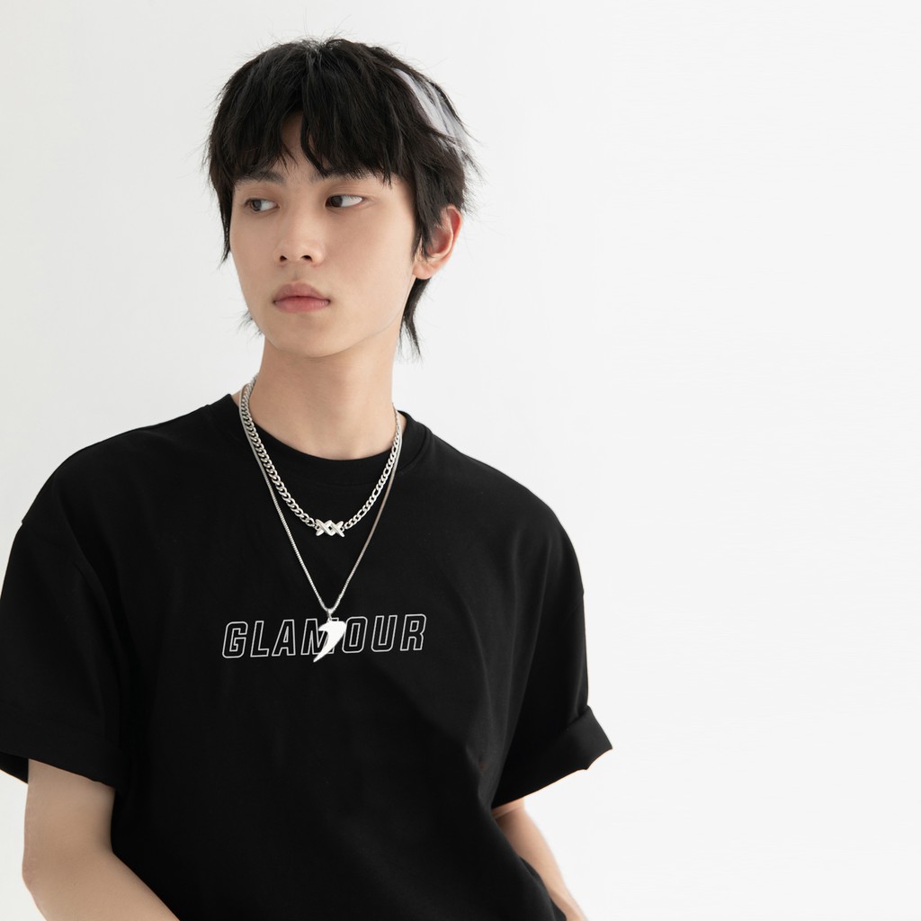 Áo thun GLAMOUR - Basic Tee SS1 - Trắng/Đen - Áo thun Basic | BigBuy360 - bigbuy360.vn