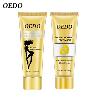 Kem Tan Mỡ Bụng OEDO 40g + Mặt Nạ OEDO Loại Bỏ Mụn Đầu Đen Làm Sạch 40g