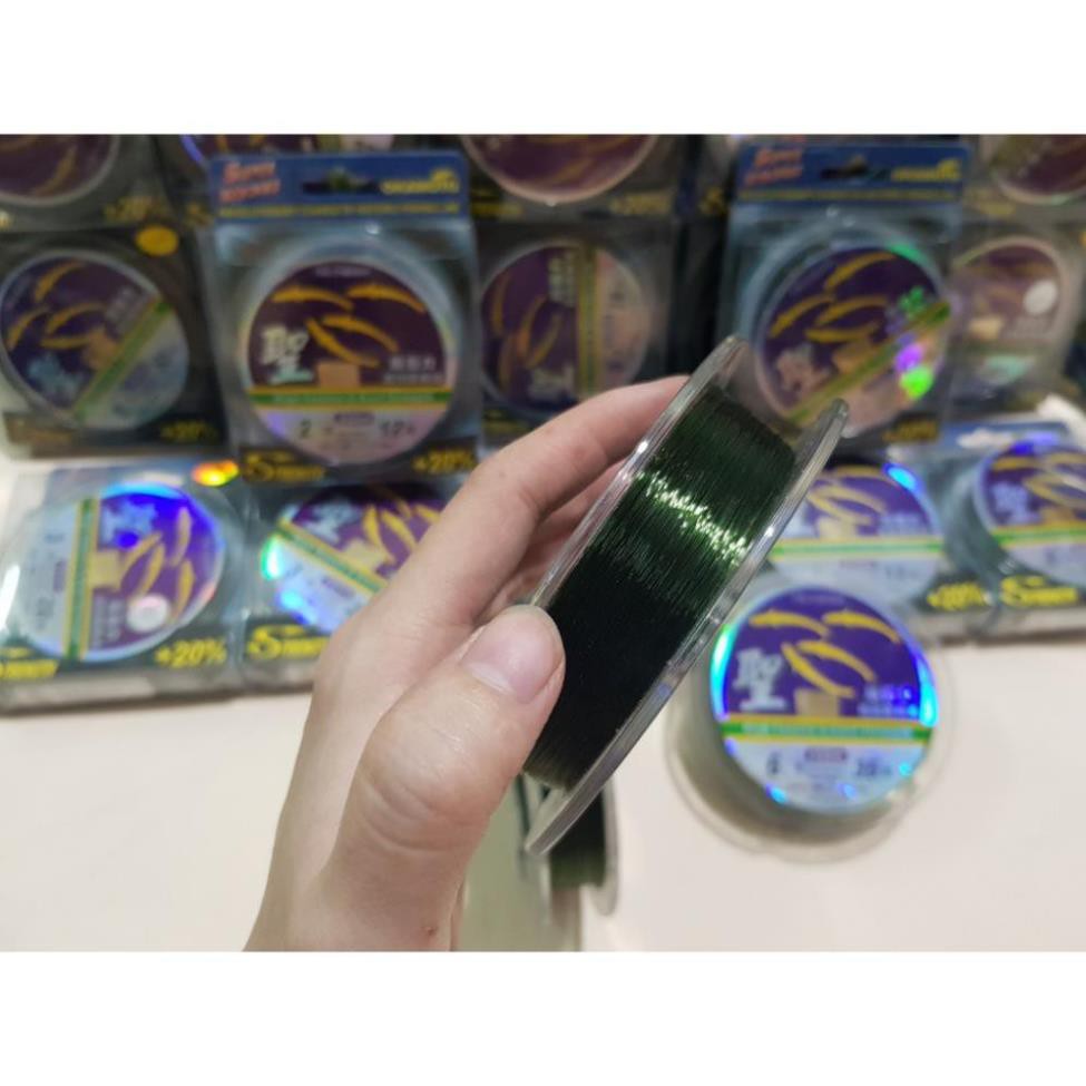 CƯỚC CÂU CÁ  ( KHUYẾN MẠI ) CƯỚC CÂU 4 CON CÁ OKAMOTO DÀI 250M SIÊU BỀN CHỐNG XƯỚC  -DCYT