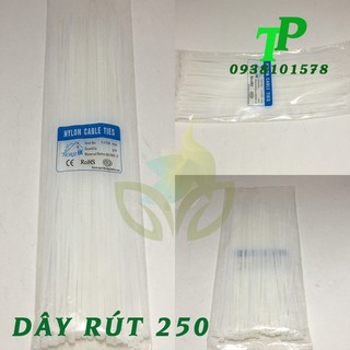 Dây cáp rút nhựa 5x250mm