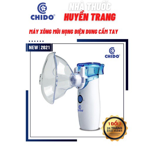 Máy Xông Mũi KHÍ DUNG Họng Cầm Tay Chido CHO BÉ, NGƯỜI LỚN TẠI NHÀ
