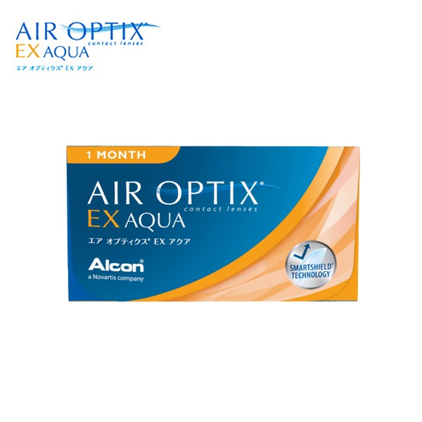 Kính Áp Tròng 1-month Alcon AIR OPTIX EX Aqua 3 Pack