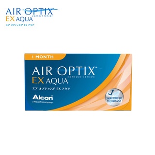 Kính áp tròng 1-month alcon air optix ex aqua 3 pack