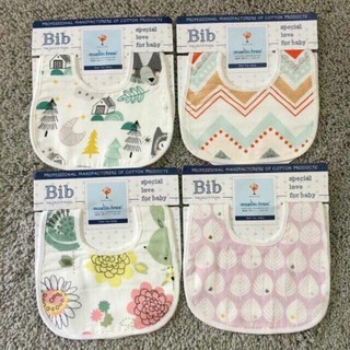 Yếm Xô Cúc Bấm Muslin Tree