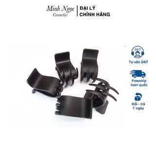 Kẹp Tóc Càng Cua Đen Nhám 3 Răng, 5 Răng