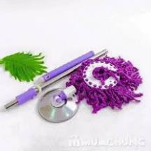 Cây lau nhà - Cây lau nhà 360 inox mâm inox  - hàng siêu đẹp và chắc chắn