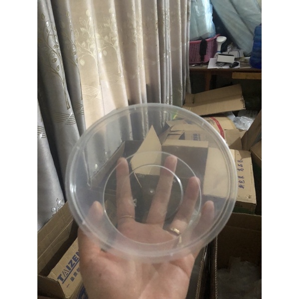Sỉ 300 hộp tròn 750ml kèm nắp