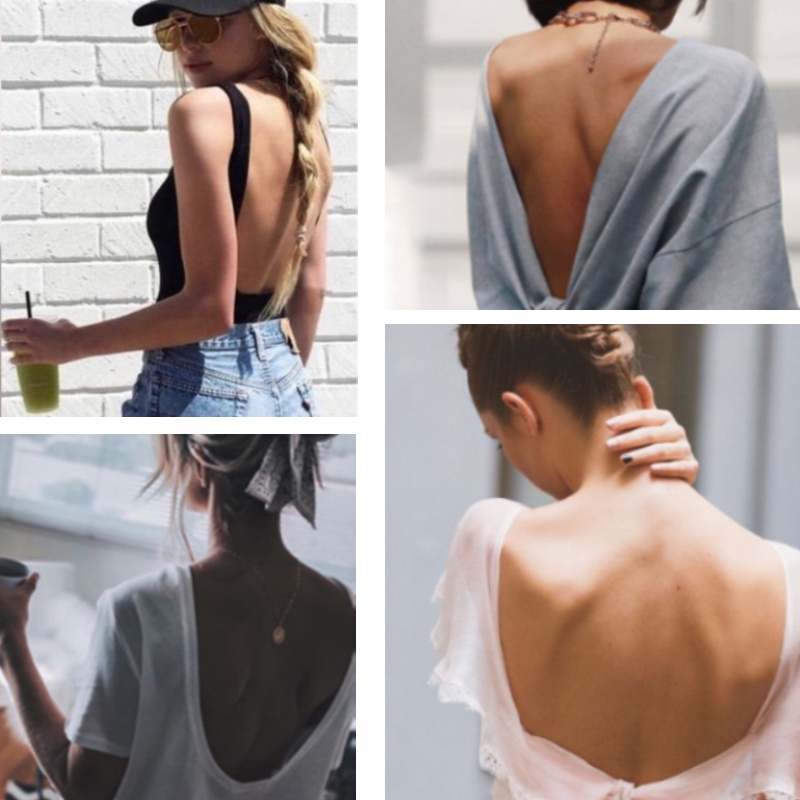 Varsbaby Bralette Ren Lưới Hở Lưng Sexy Mới D323