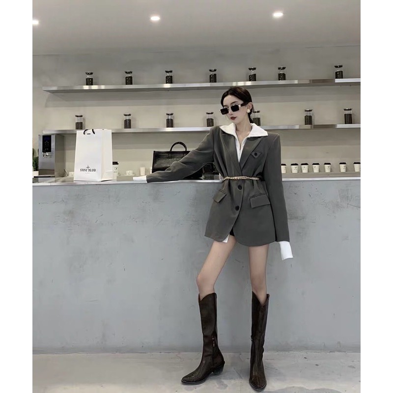 Áo khoác blazer vest ulzzang Hàn Quốc fashion 2021 | BigBuy360 - bigbuy360.vn