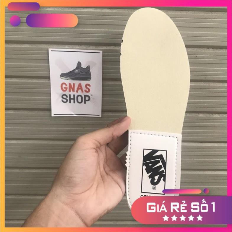 [Chuẩn 11 - hộp xanh] Giày thể thao lười slip on caro vault đen trắng nam nữ không dây | BigBuy360 - bigbuy360.vn