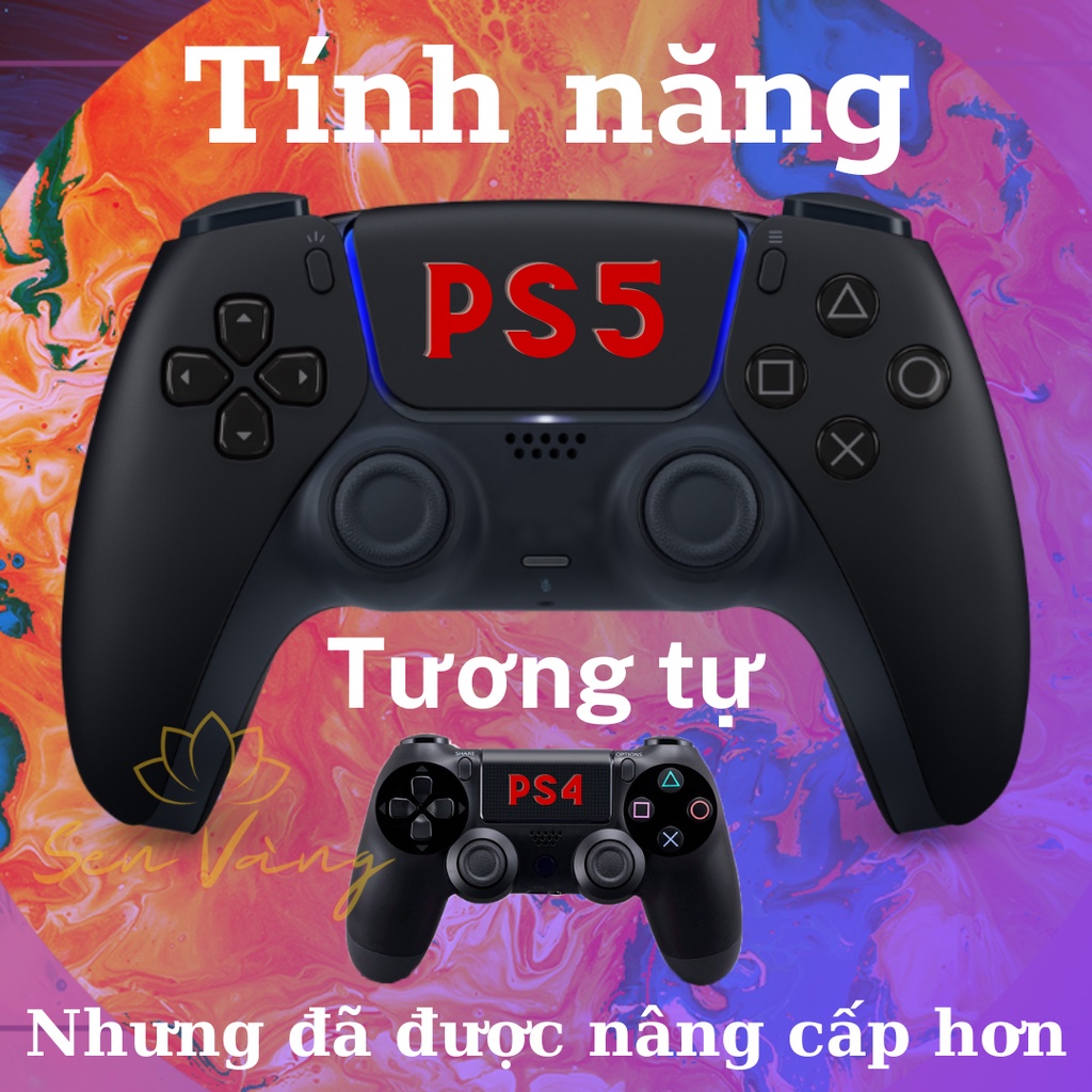 🎮𝓟𝓢5 𝓭𝓾𝓪𝓵𝓼𝓮𝓷🎮 Tay cầm fo4 có dây chơi game Laptop/PC/Điện thoại Tay cầm giá rẻ PS4 PS5 có rung