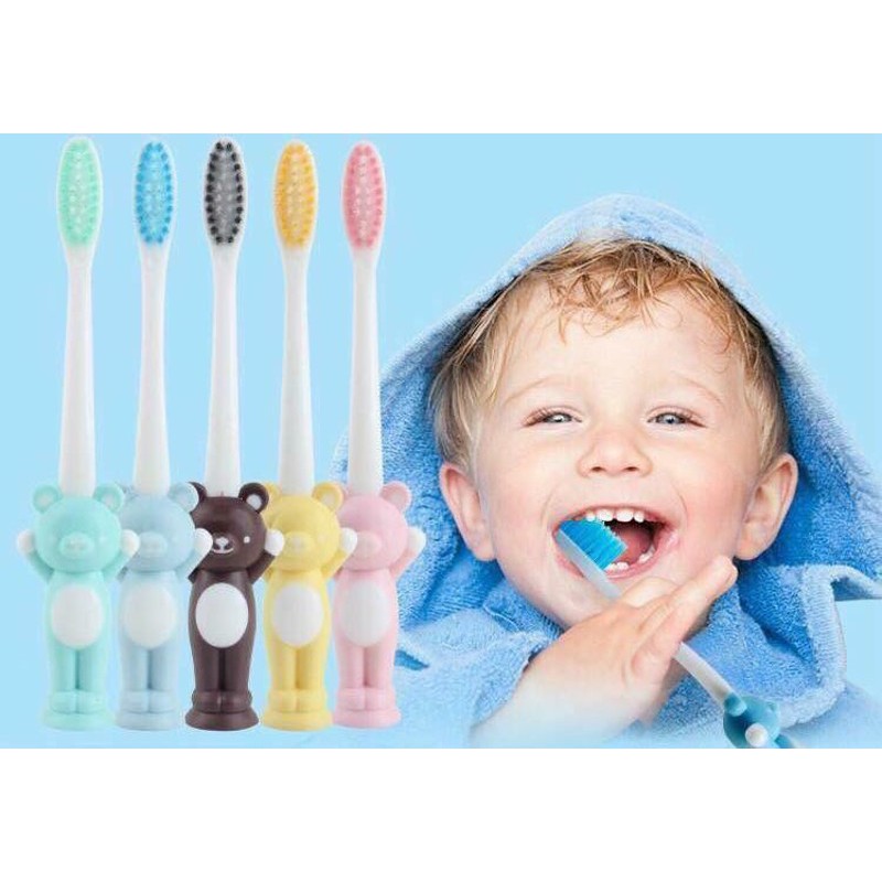 Bàn chải đánh răng sét 4 cái cho bé