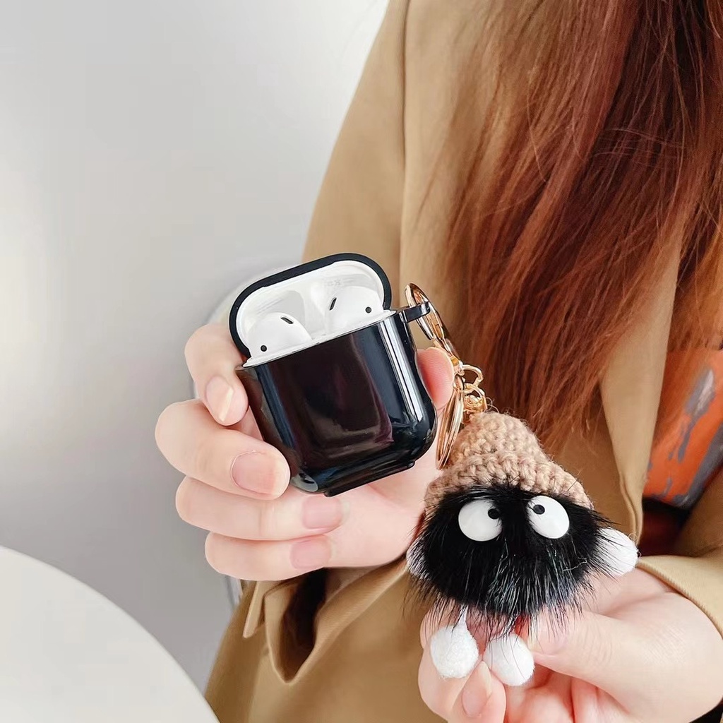 Vỏ bọc TPU bảo vệ hộp sạc tai nghe airpods 1/2 pro kiểu dáng đáng yêu