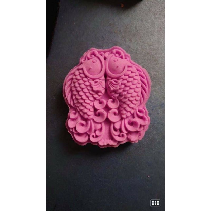 Khuôn trung thu 150g song ngư