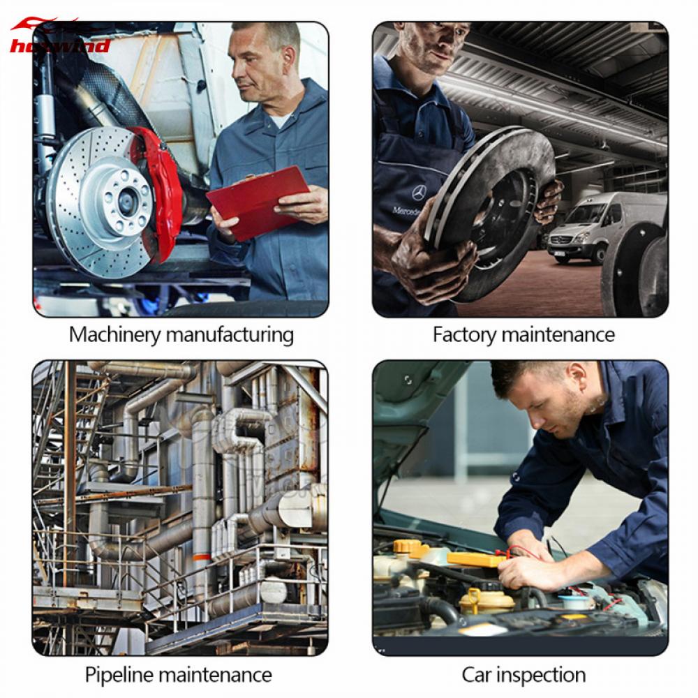 Hw Gương Soi Mini Xoay 360 Độ Kèm 2 Đèn LED Chuyên Dụng Cho Xe Hơi