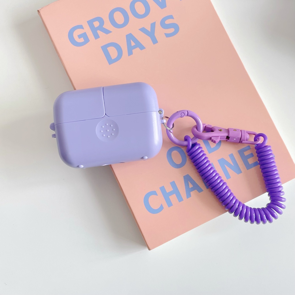 Vỏ Bảo Vệ Hộp Sạc Tai Nghe Bluetooth Airpods 1 / 2 3 Pro 2021 Bằng Silicon Chống Trầy Xước