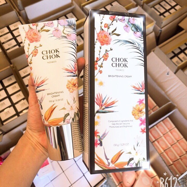 Kem Ủ Trắng Chok Chok Brightening Cream 150g + Ecosy Nature White Milky Pack 150ml | BigBuy360 - bigbuy360.vn