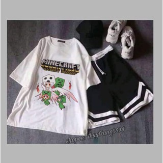Set Áo Quần Game Minecraft Đủ Size