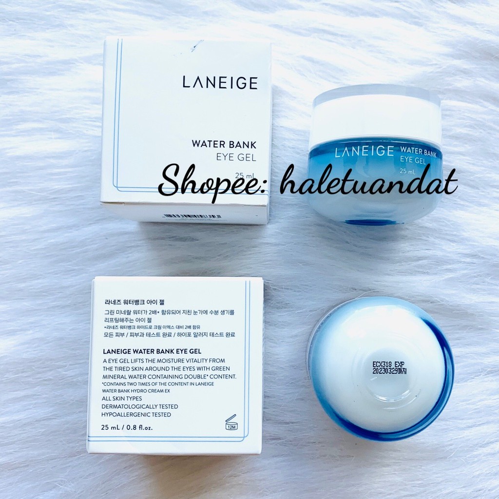 Dưỡng mắt laneige water bank eye gel 25ml | BigBuy360 - bigbuy360.vn