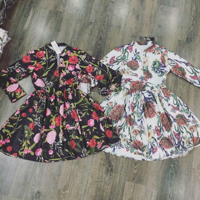 Sale‼️Đầm babydoll cổ trụ xinh (đen)