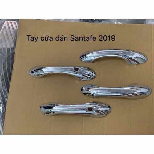 ốp tay nắm hõm cửa hyundai santafe 2019,2020,2021