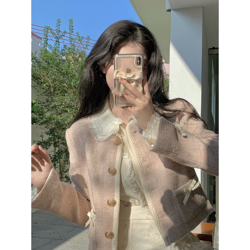 Set Áo khoác Áo sơ mi và Chân váy