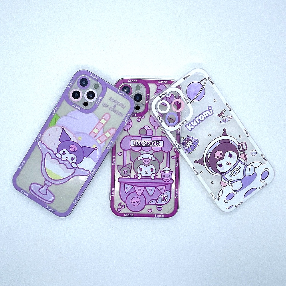 Ốp Điện Thoại TPU Dẻo In Hình kuromi Melody IPhone 14 12 PRO 12Promax mini 11 PRO Max 13 PRO 13PROMAX Xs Max XR 7 8 Plus
