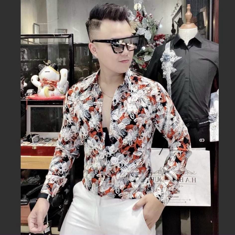 Áo Sơ Mi Nam Dài Tay In 3D Họa Tiết Vải Lụa Ép Thoáng Mát Ít Nhăn Phù Hợp Đi Chơi Đi Tiệc Sành Điệu | BigBuy360 - bigbuy360.vn