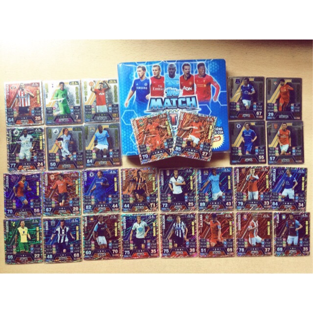 Thẻ cầu thủ Match Attax legend 12/13