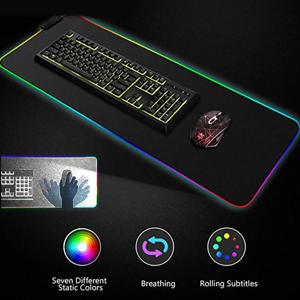 Chuột máy tính có đèn LED RGB MOUSE PAD