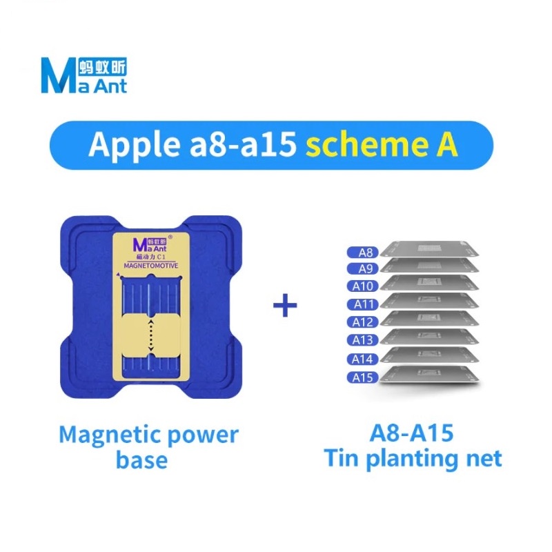 Đế làm chân CPU A8-A15 hút nam châm MaAnt C1