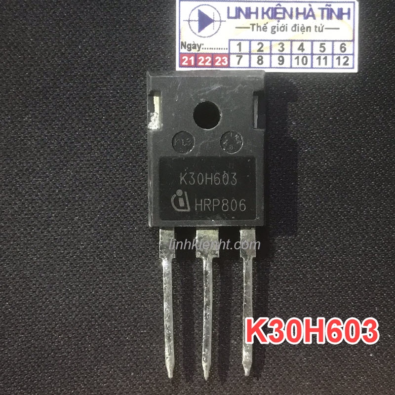 IGBT K30H603 30H603 30A 600V Tháo Máy
