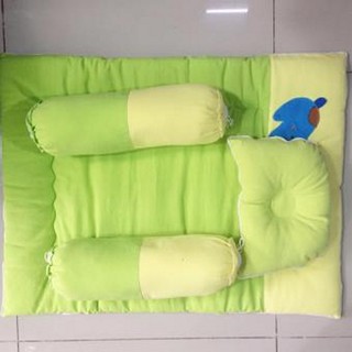 Bộ nệm gối cho em bé sơ sinh kim home(Trẻ em từ 0-2 tuổi)