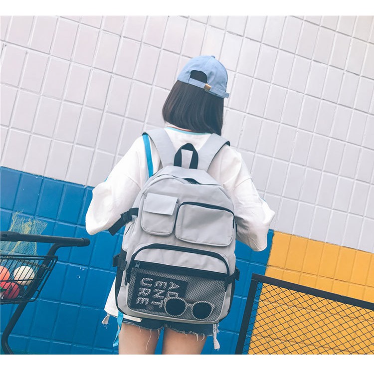 🍁 FREE SHIP - Balo nam đi học 😍 Balo nam du lịch cao cấp màu đen