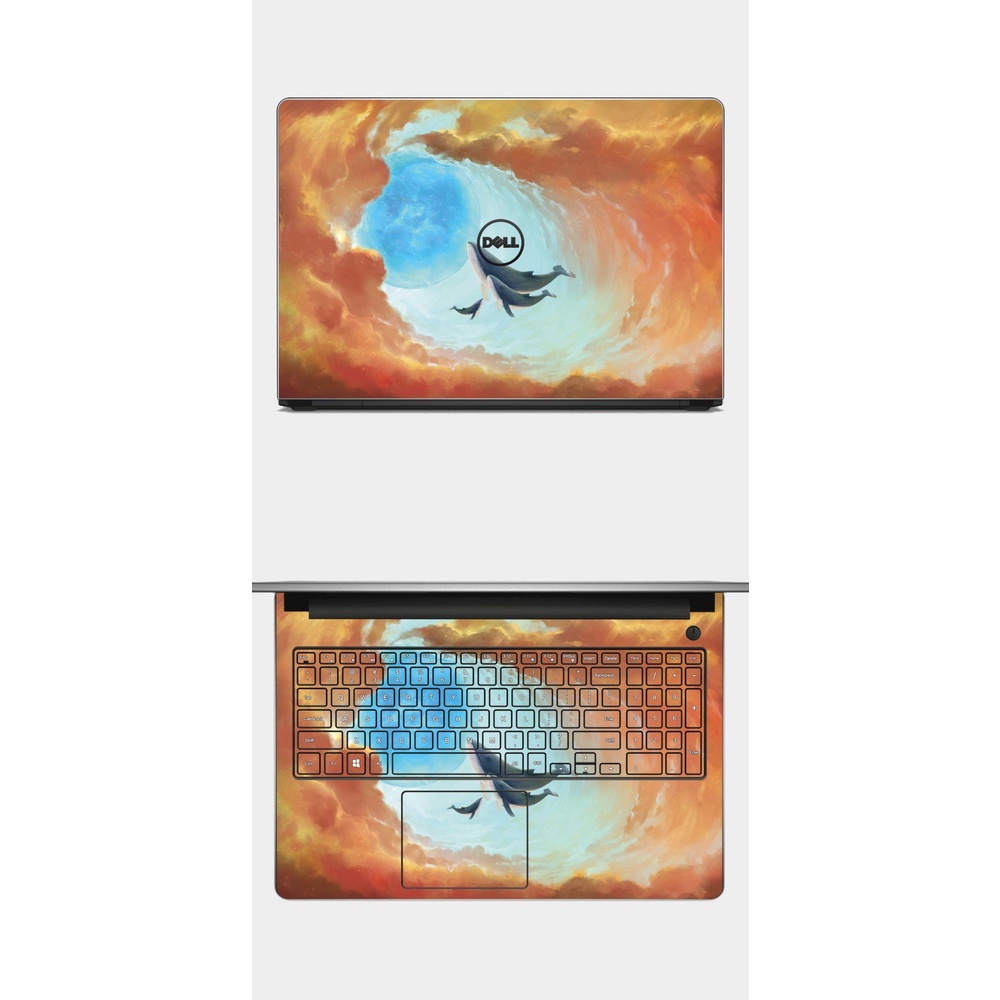 Bọc máy tính Laptop - in theo yêu cầu - cắt sẵn theo kích thước máy từ 11inch 13inch 15inch 17inch
