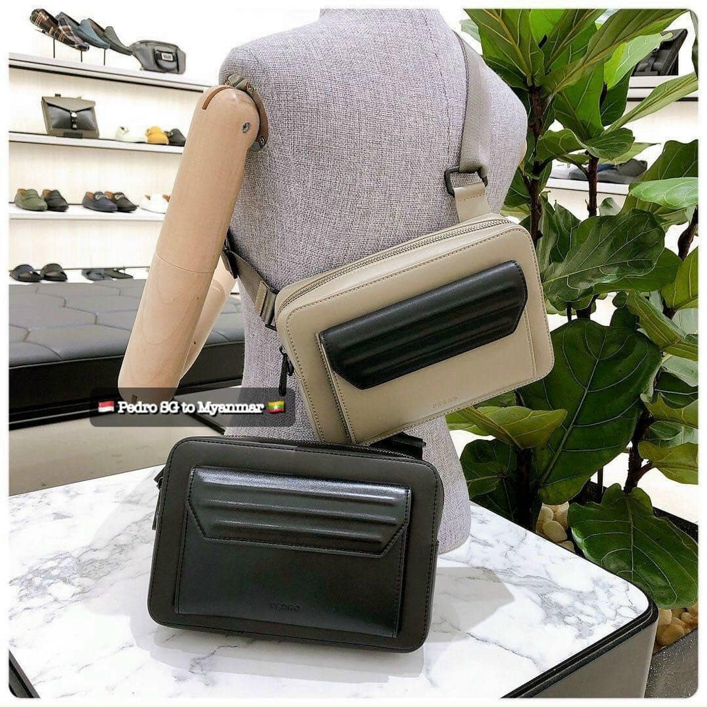 Túi đeo chéo nam PM-25210206 size 23cm mẫu mới