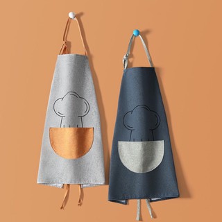 Tạp dề nấu ăn thiết kế Hàn Quốc chống nước